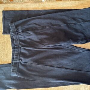 Uniqlo Dark Ribbed Leggings